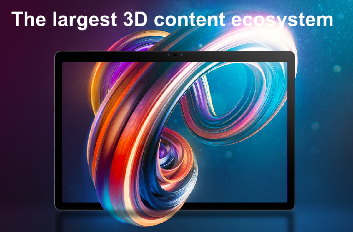 The Largest 3D Content Ecosystem with Nubia Pad 3D